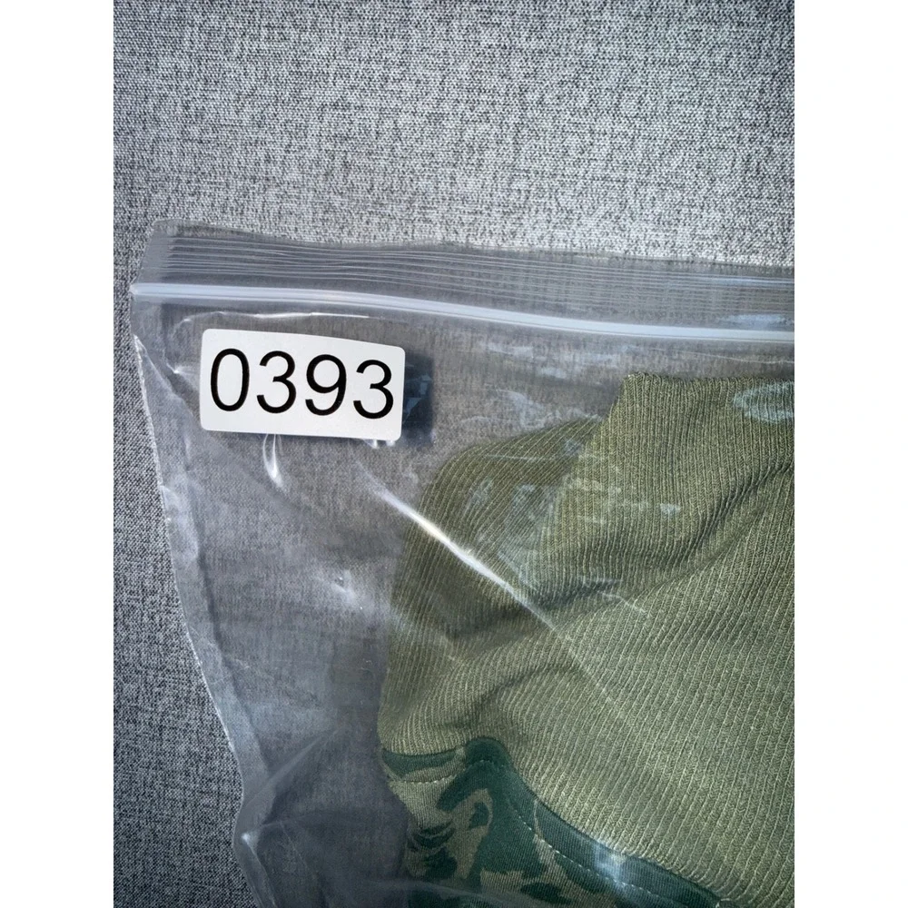 Cabi Women Green Camo Floral‎ Zip Hoodie and Leggings Lounge Set Small 4030 4032